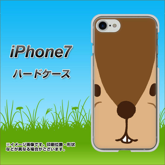 iPhone 7 349 りす ハードケース 背面印刷