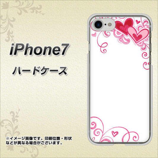 iPhone 7 365 ハートフレーム ハードケース 背面印刷