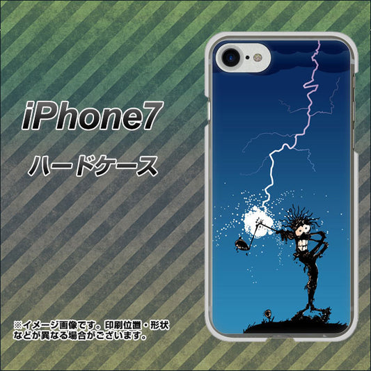 iPhone 7 417 ゴルファーの苦難 ハードケース 背面印刷