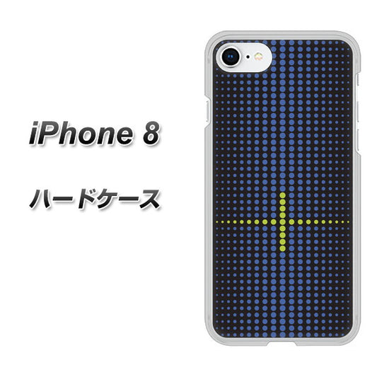 iPhone 8 IB907 グラデーションドット ハードケース 背面印刷