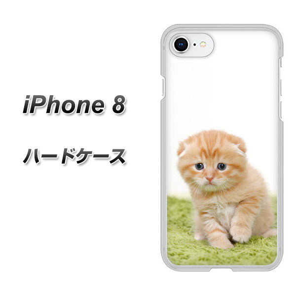 iPhone 8 VA802 ネコこっそり ハードケース 背面印刷