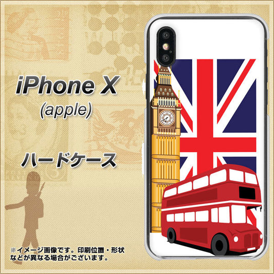 iPhone X 573 イギリス ハードケース 背面印刷
