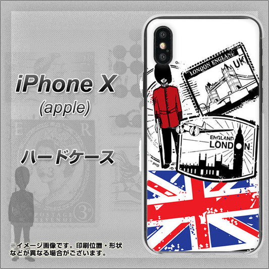 iPhone X 574 LONDON ハードケース 背面印刷