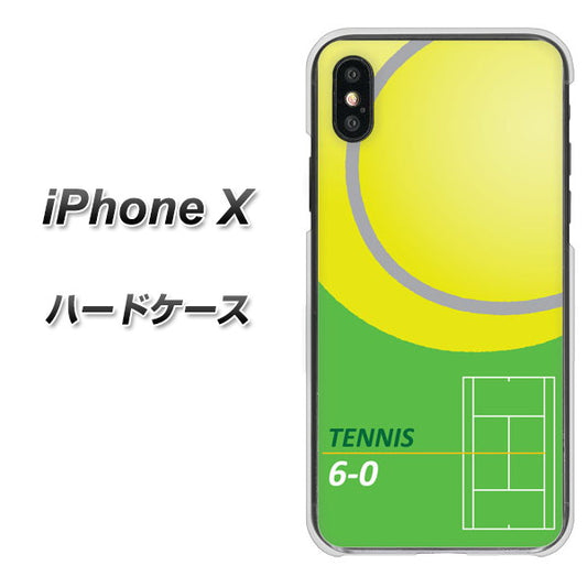 iPhone X IB920 TENNIS ハードケース 背面印刷