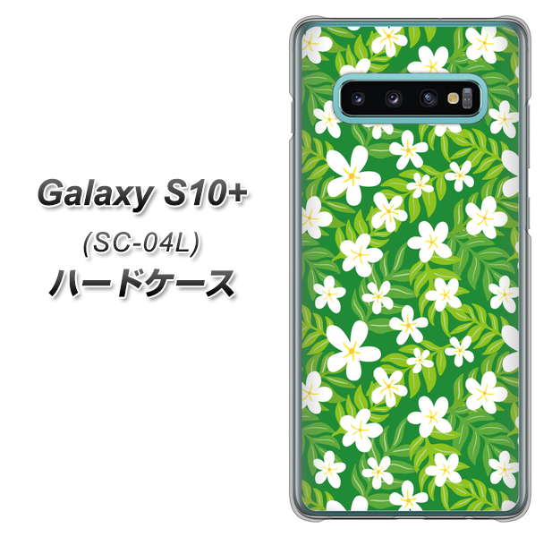 Galaxy S10+ SC-04L docomo 760 ジャスミンの花畑 ハードケース 背面印刷