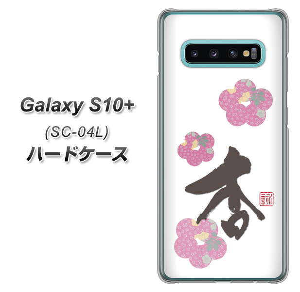 Galaxy S10+ SC-04L docomo OE832 杏 ハードケース 背面印刷