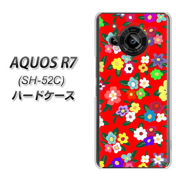 AQUOS R7 SH-52C docomo 780 リバティプリントRD ハードケース 背面印刷