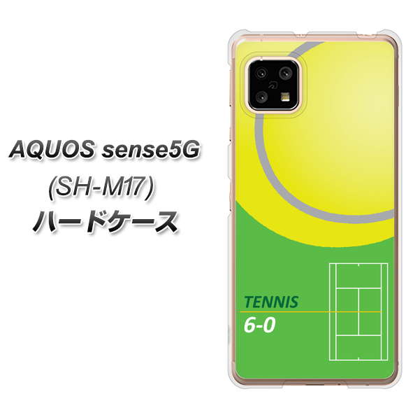 AQUOS sense5G SH-M17 IB920 TENNIS ハードケース 背面印刷