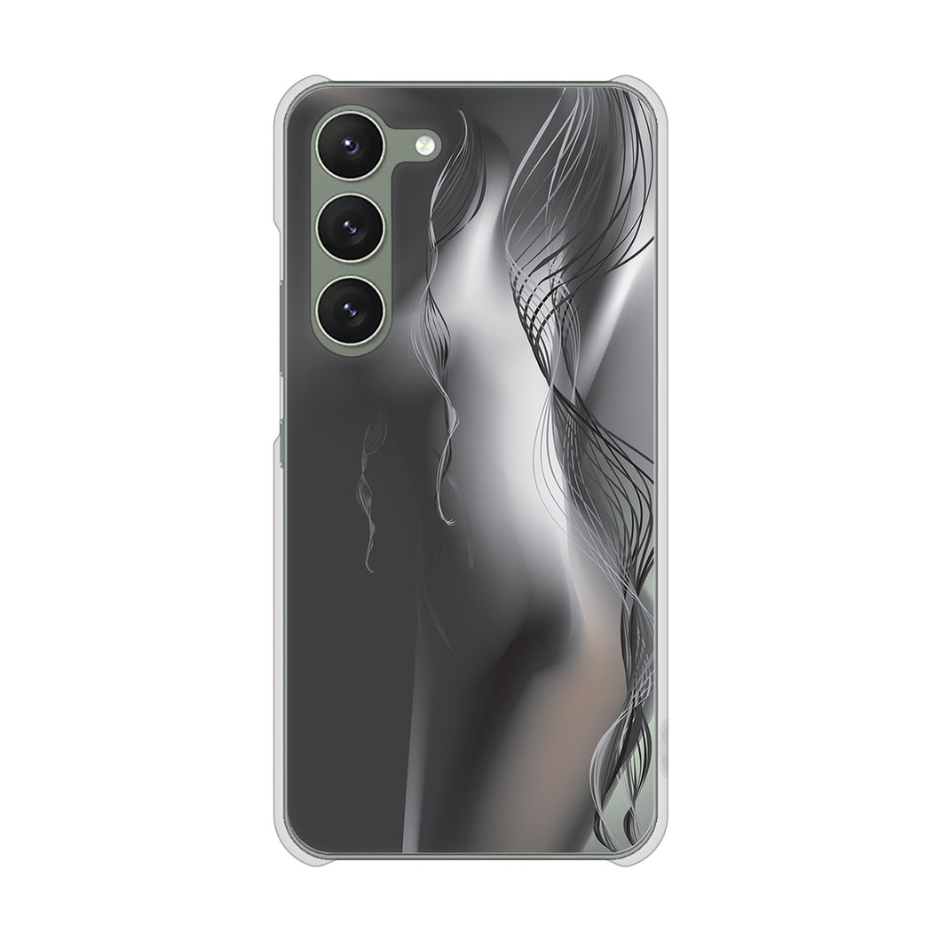 Galaxy S23 SM-S911C 楽天モバイル 566 ボディウォール ハードケース 背面印刷