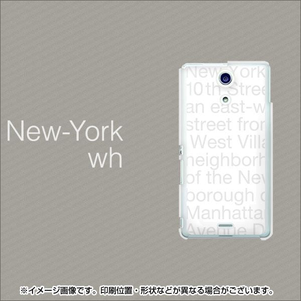 Xperia A SO-04E docomo 537 new-york-wh ハードケース 背面印刷