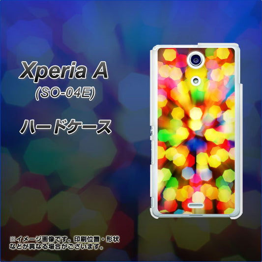 Xperia A SO-04E docomo VA874 未来へのワープ ハードケース 背面印刷