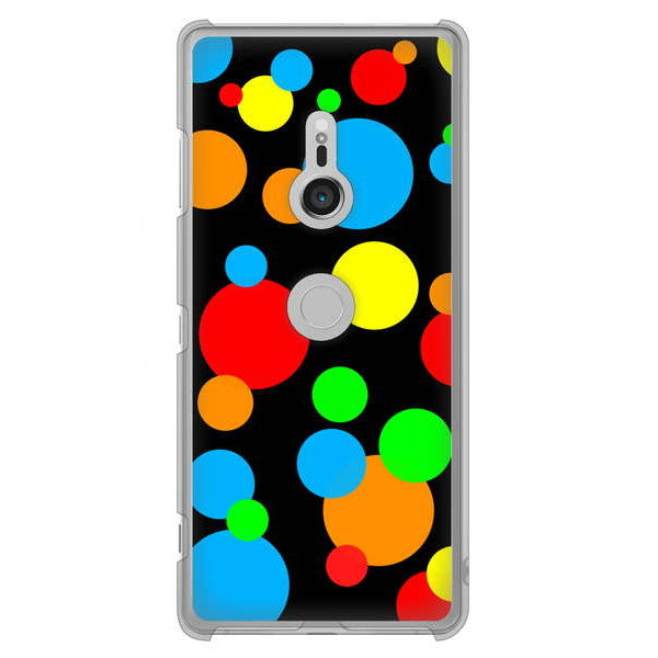 Xperia XZ3 SO-01L docomo 076 シンプル(大阪のおばちゃん) ハードケース 背面印刷