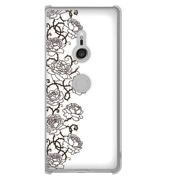 Xperia XZ3 SOV39 au 467 イバラ ハードケース 背面印刷