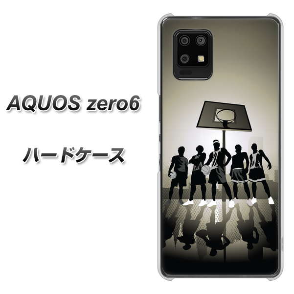 AQUOS zero6 389 クールバスケ ハードケース 背面印刷