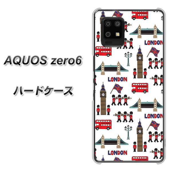 AQUOS zero6 EK811 ロンドンの街 ハードケース 背面印刷