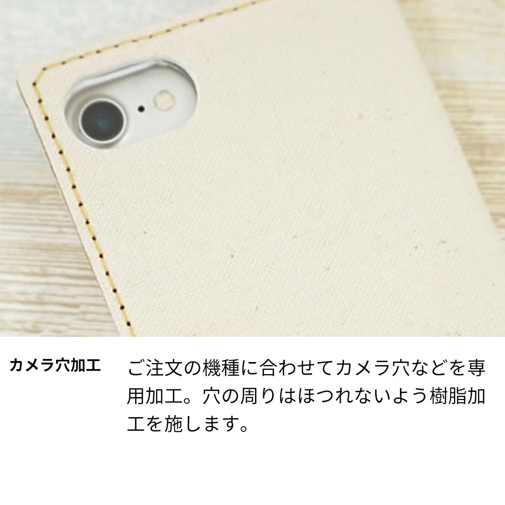 iPhone 18 Pro 倉敷帆布×本革仕立て 手帳型ケース 耐衝撃