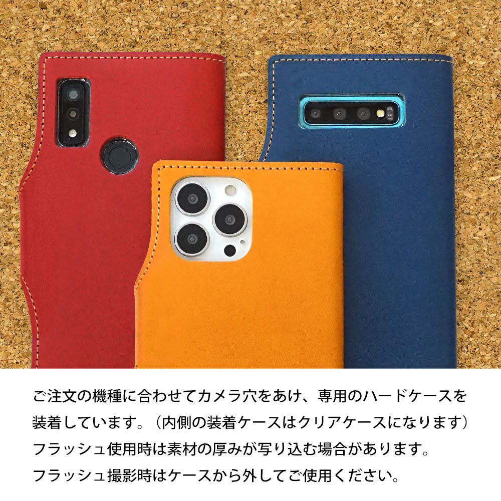 栃木レザー Sジーンズ ベルト一体型 3段ポケット 手帳型スマホケース 本革 耐衝撃