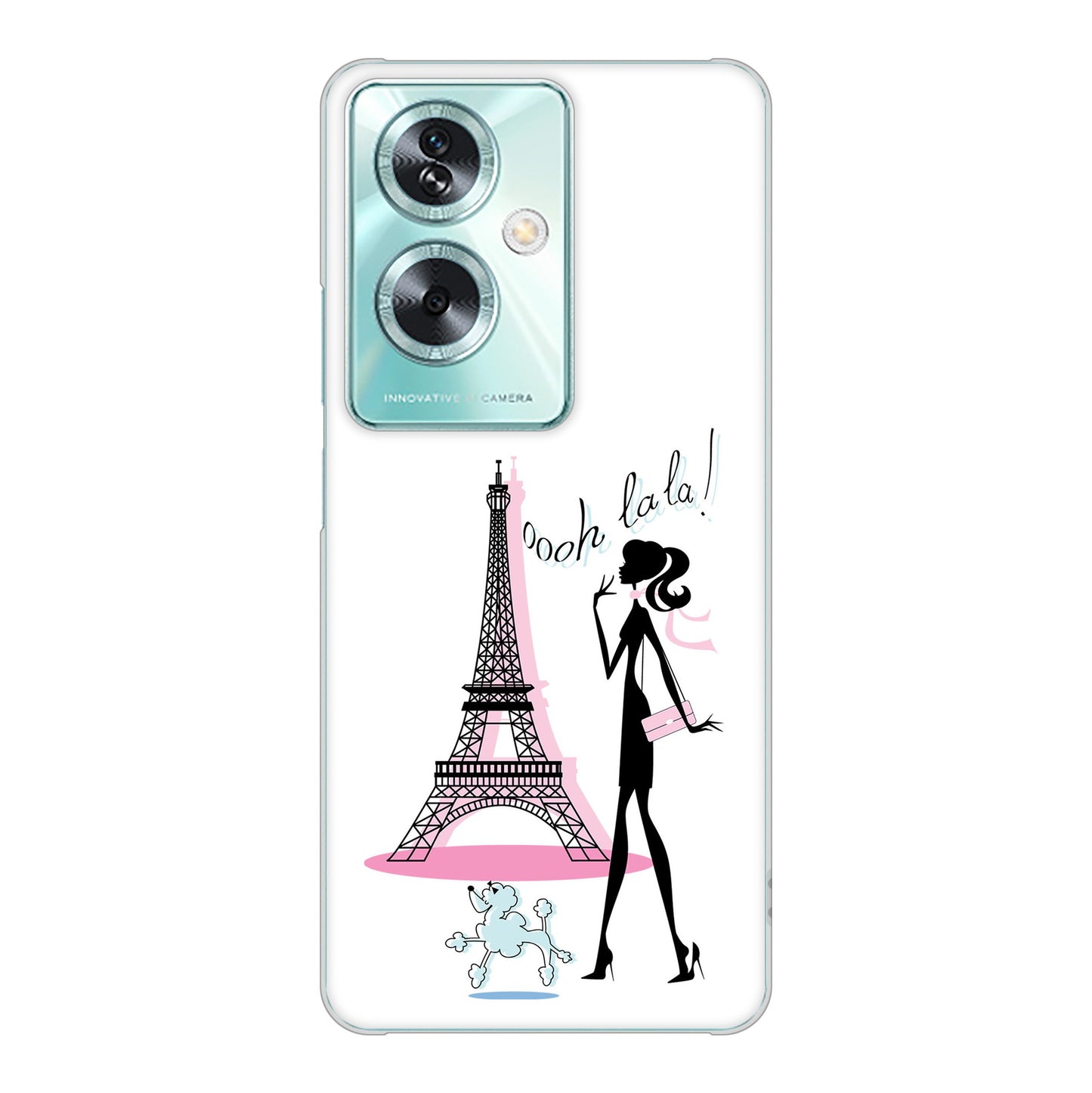 OPPO A79 5G A303OP Y!mobile LOVE フランス ハードケース 背面印刷