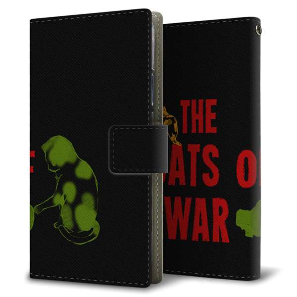 iPhone 18 Pro THE CATS OF WAR 薄型スリム プリント手帳型ケース