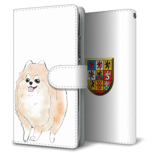 OPPO Reno7 A YD937 ポメラニアン03 通常型 プリント手帳型ケース