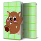 iPhone 18 Pro アニマルイラスト 通常型 プリント手帳型ケース