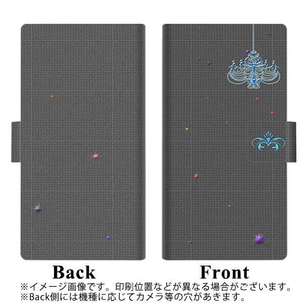 iPhone 18 Pro YB809 シャンデリア 薄型スリム プリント手帳型ケース