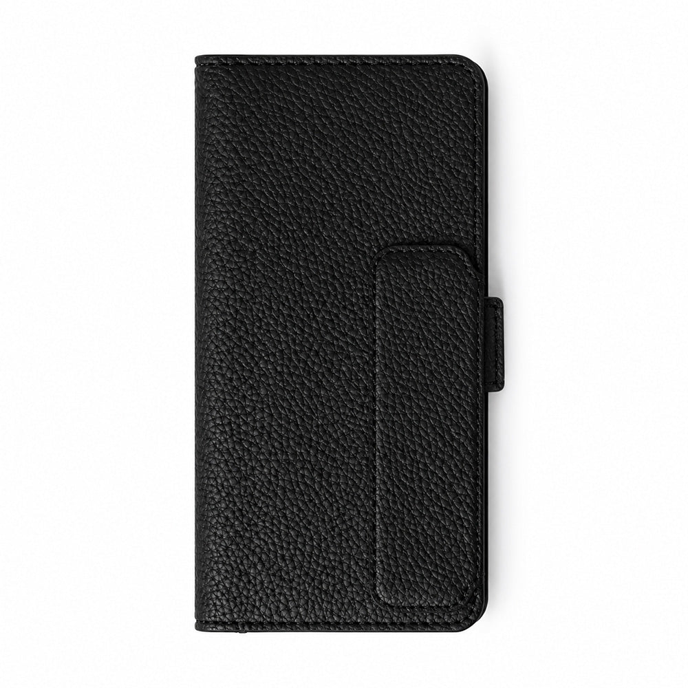OPPO A73 クイックカードポケット付き シンプルフラップ -クラシック- スマホケース手帳型