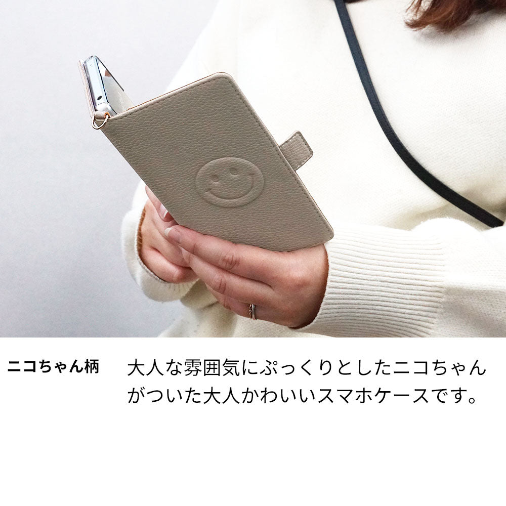 iPhone 18 Pro スマホケース 手帳型 ニコちゃん 耐衝撃