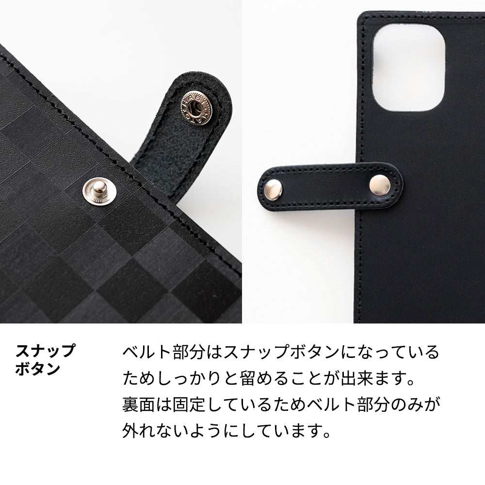 iPhone 18 Pro かくれ市松模様 イタリアンレザー 手帳型ケース 耐衝撃