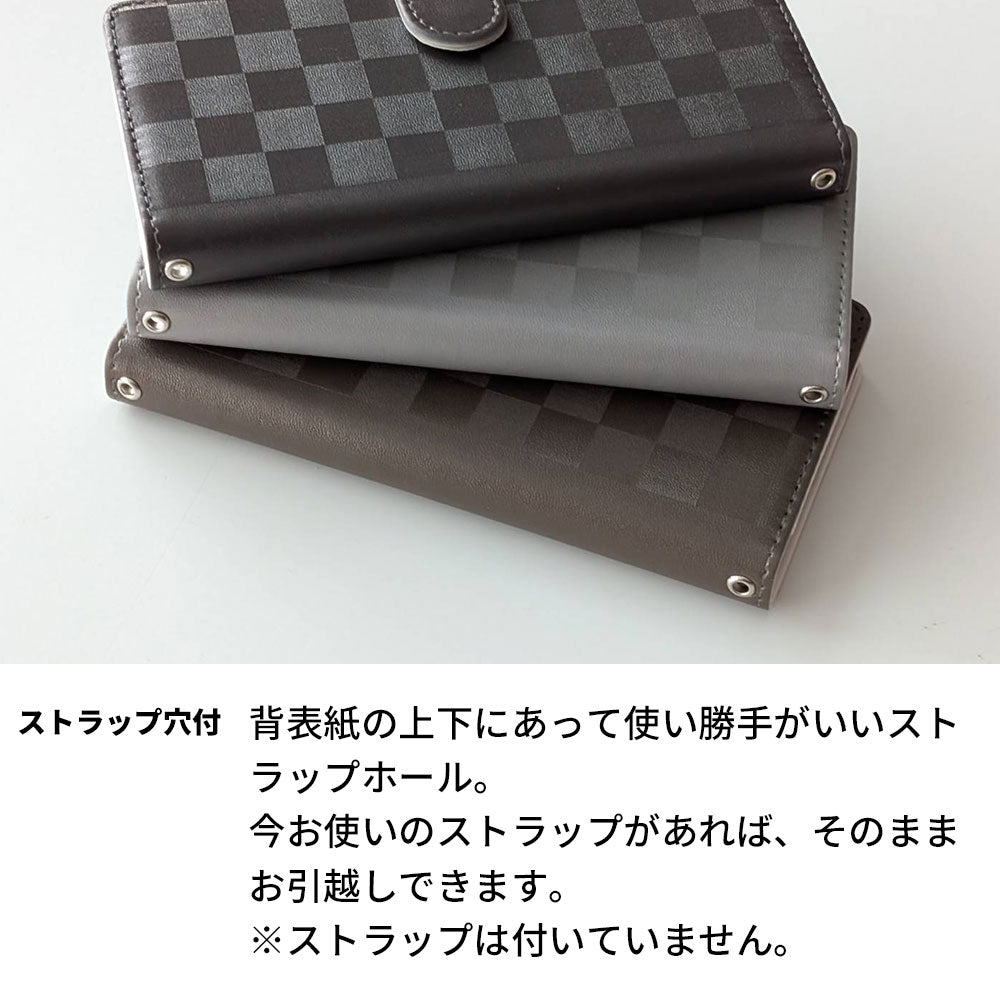 iPhone 18 Pro かくれ市松模様 手帳型ケース 耐衝撃