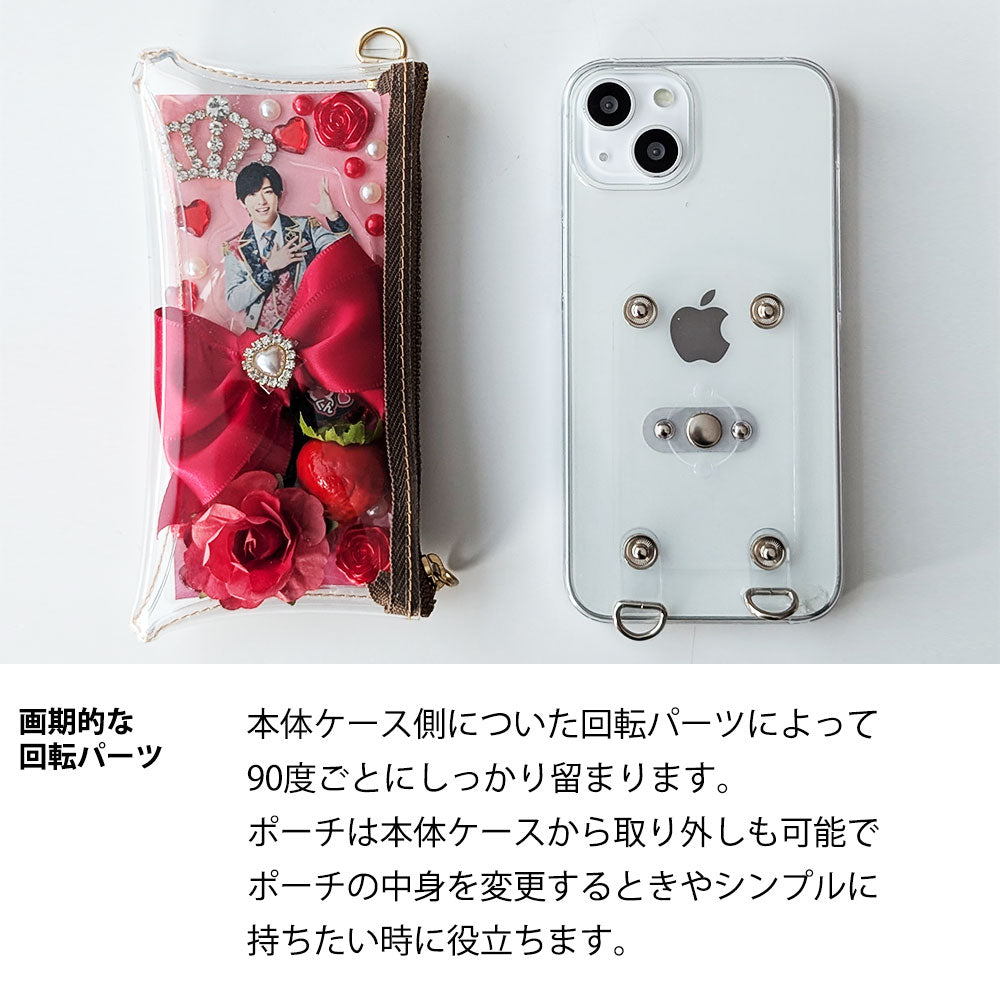 Google Pixel 11 アクスタが入るスマホケース 回転式 スマホショルダー