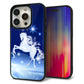 iPhone 15 Pro 強化ガラス＆TPUスマホケース ガラプリ【436 ペガサス】