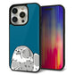iPhone 15 Pro 強化ガラス＆TPUスマホケース ガラプリ【HA305 むぎゅっとアザラシ】