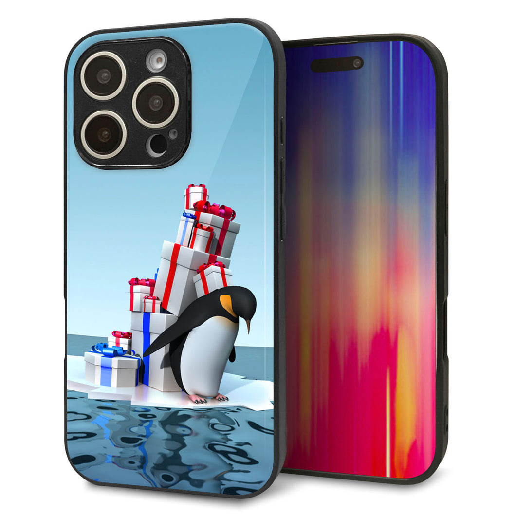iPhone 16 Pro 強化ガラス＆TPUスマホケース ガラプリ【XA805 人気者は辛い…】