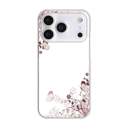 iPhone 18 Pro 高画質仕上げ 背面印刷 ハードケースバタフライ