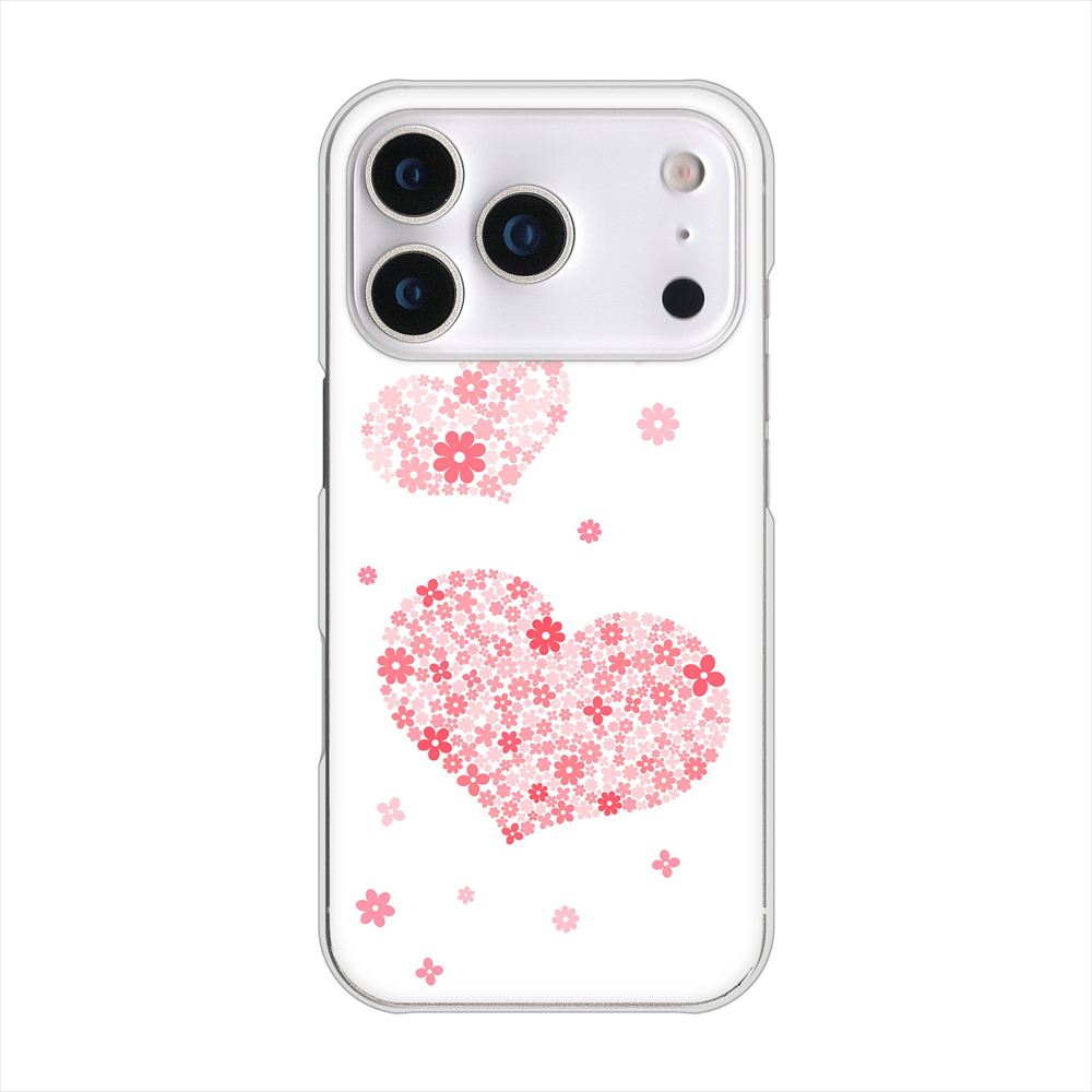 iPhone 18 Pro 高画質仕上げ 背面印刷 ハードケースビッグハート