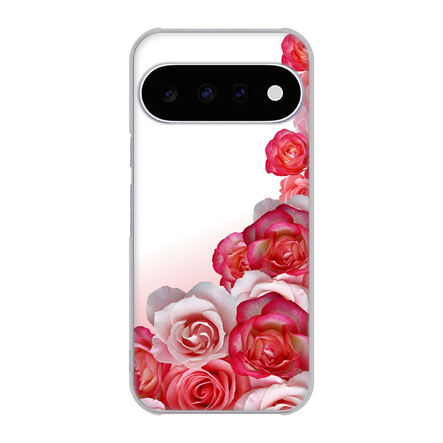 Google Pixel 11 ロマンチックなバラ ハードケース 背面印刷