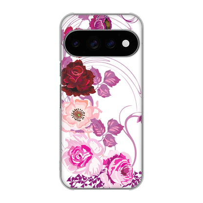 Google Pixel 11 Pro ロマンチックなバラ ハードケース 背面印刷