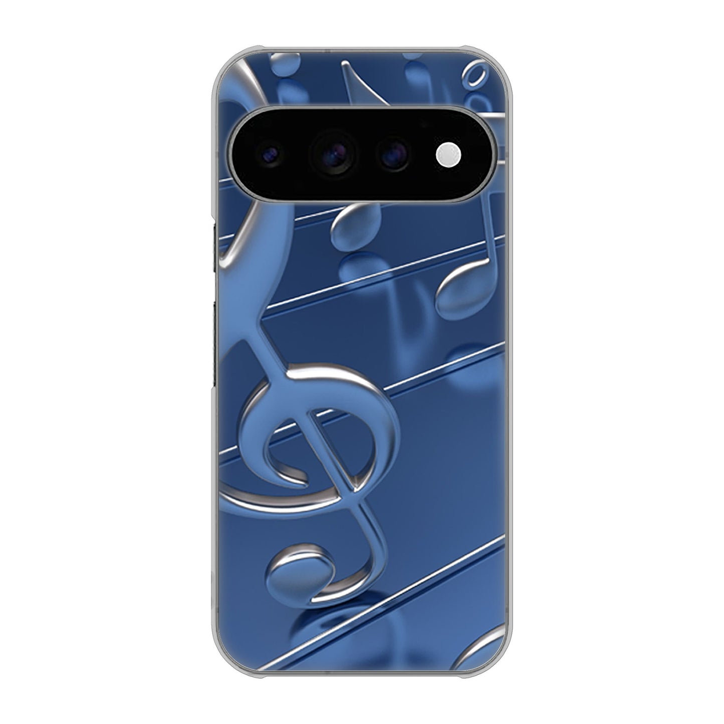 Google Pixel 11 Pro 音符 ハードケース 背面印刷
