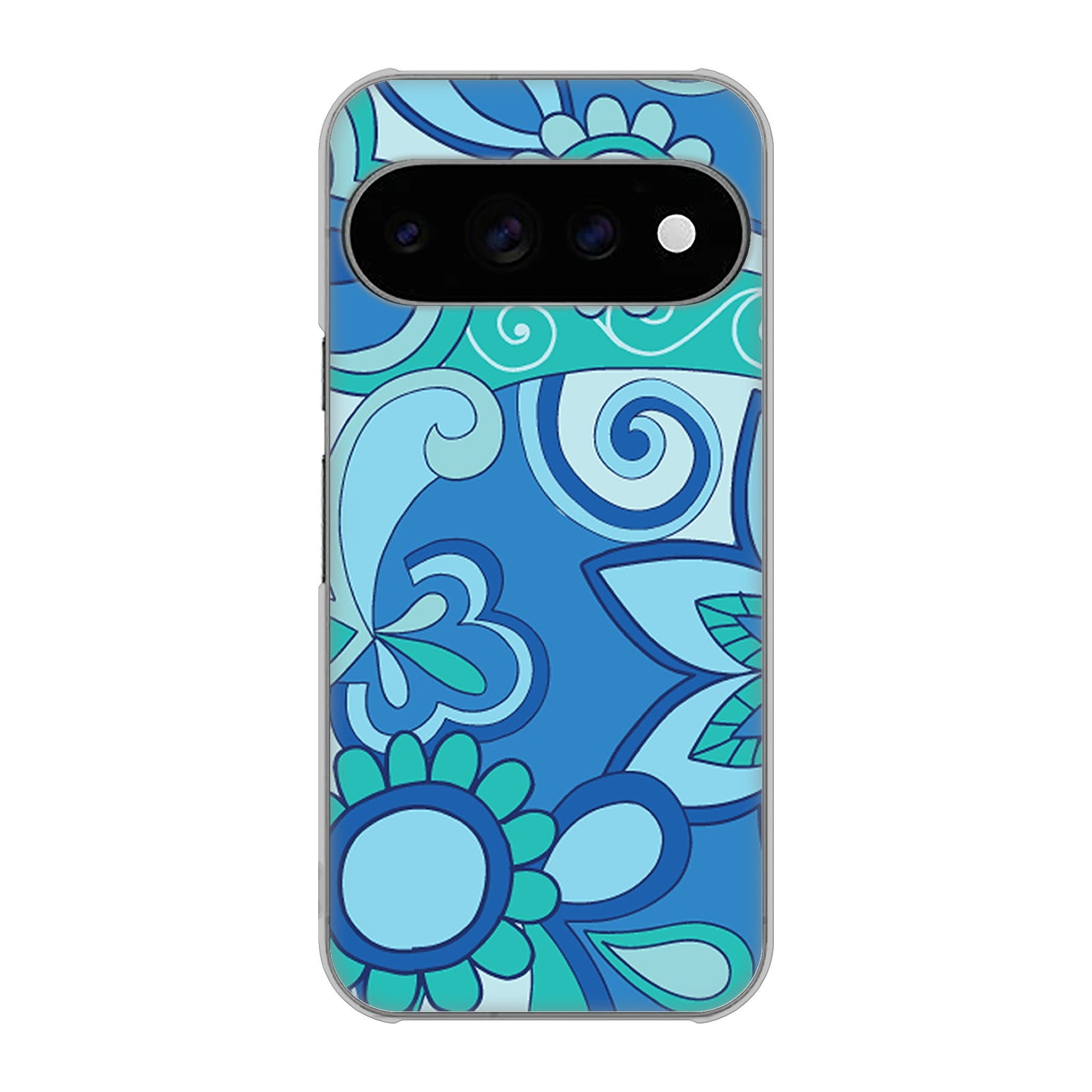 Google Pixel 11 Pro 409 ブルーミックス ハードケース 背面印刷