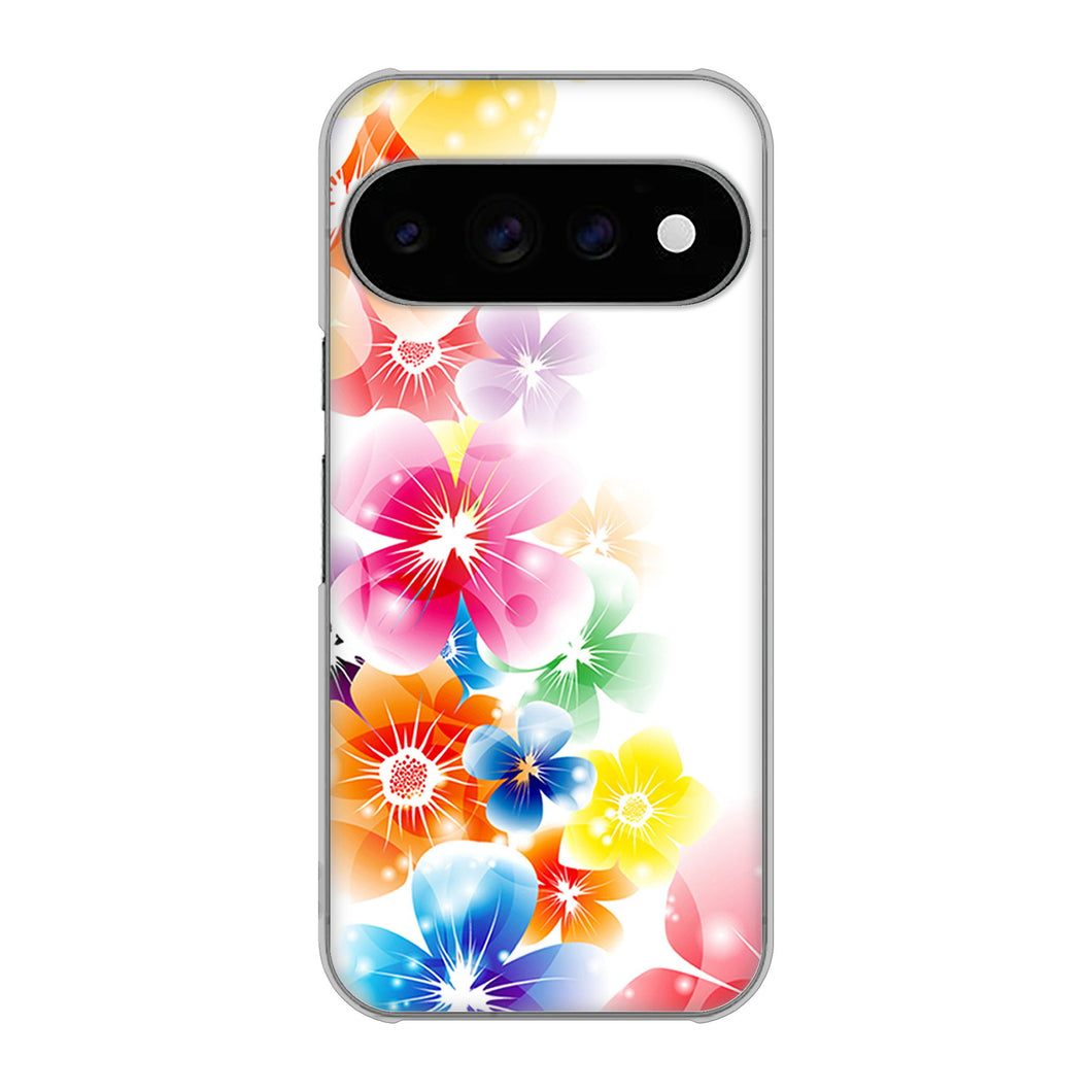 Google Pixel 11 Pro 1209 光と花 ハードケース 背面印刷