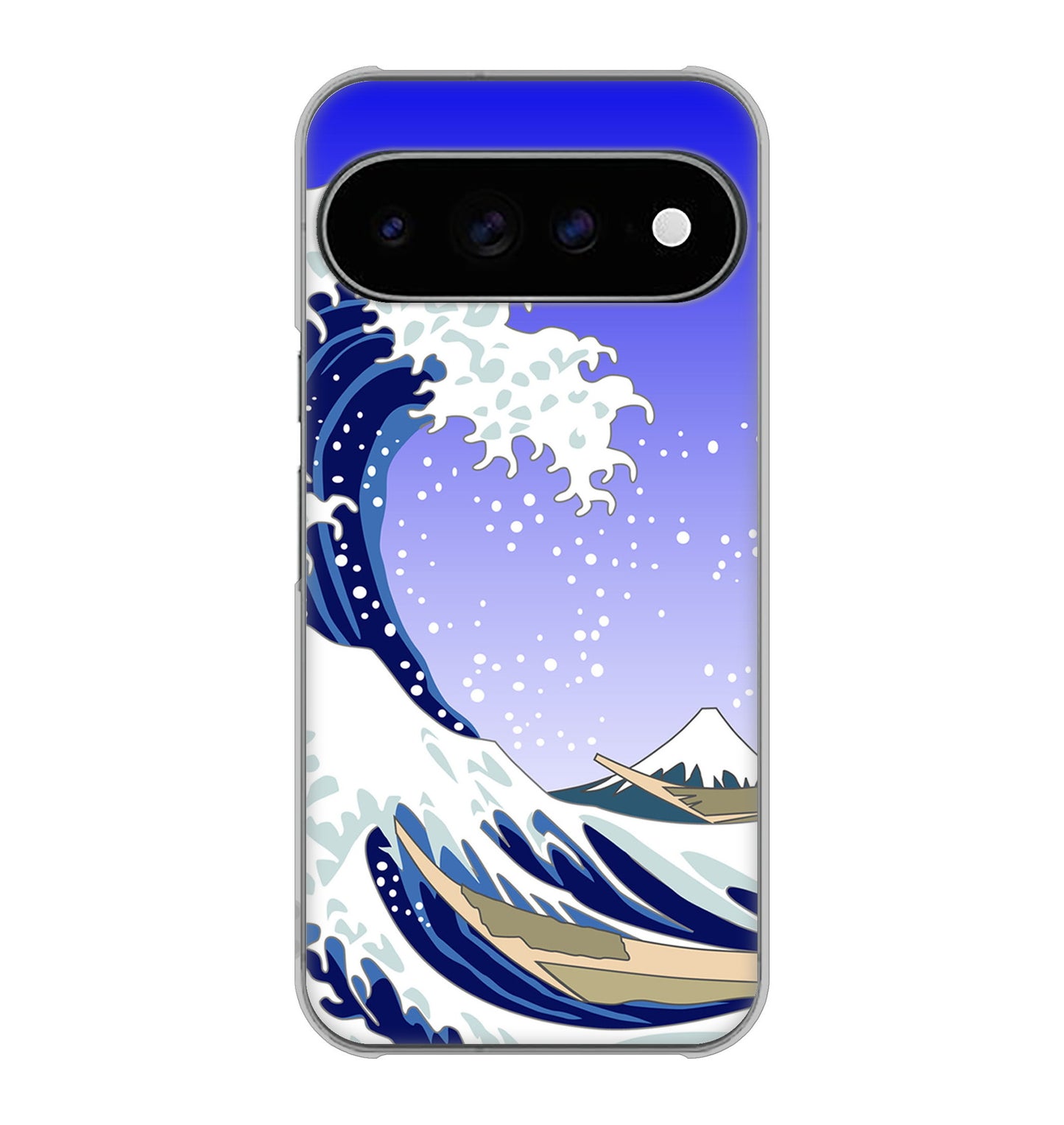 Google Pixel 11 Pro XL 625 波に富士 ハードケース 背面印刷