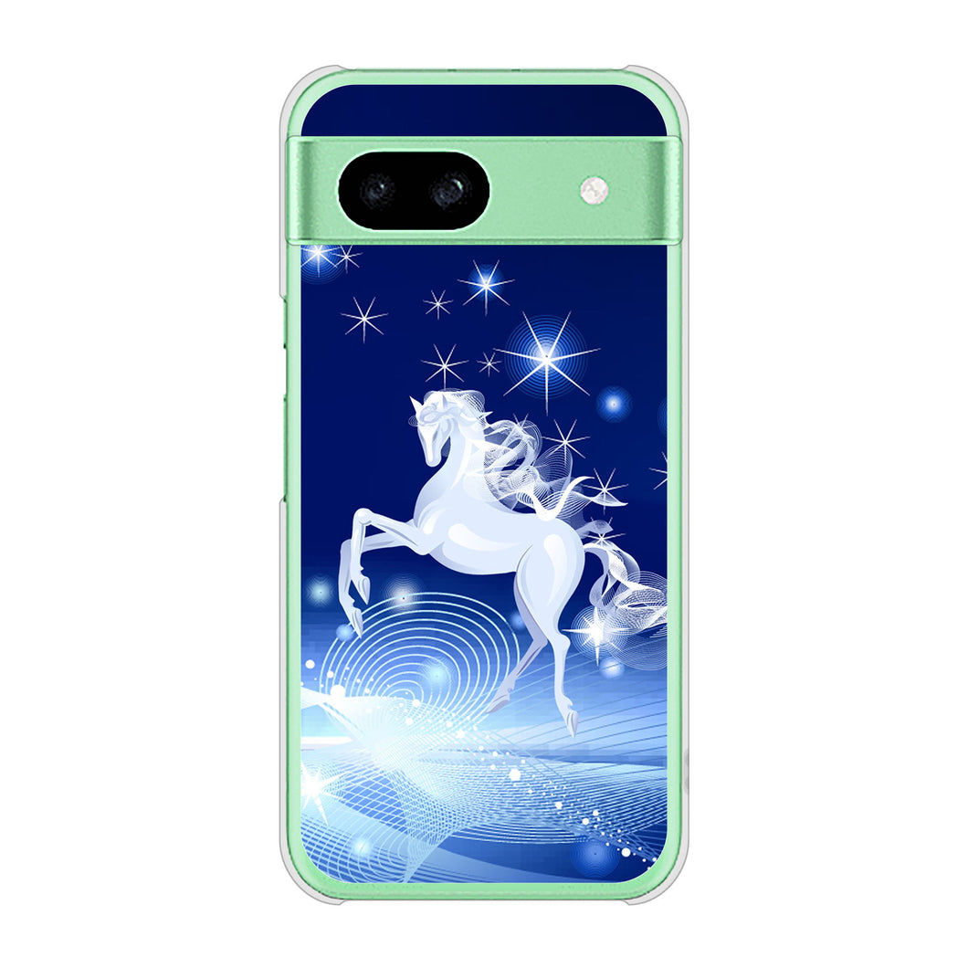 Google Pixel 8a 436 ペガサス ハードケース 背面印刷