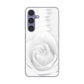 Galaxy S24 SCG25 au バラ ハードケース 背面印刷