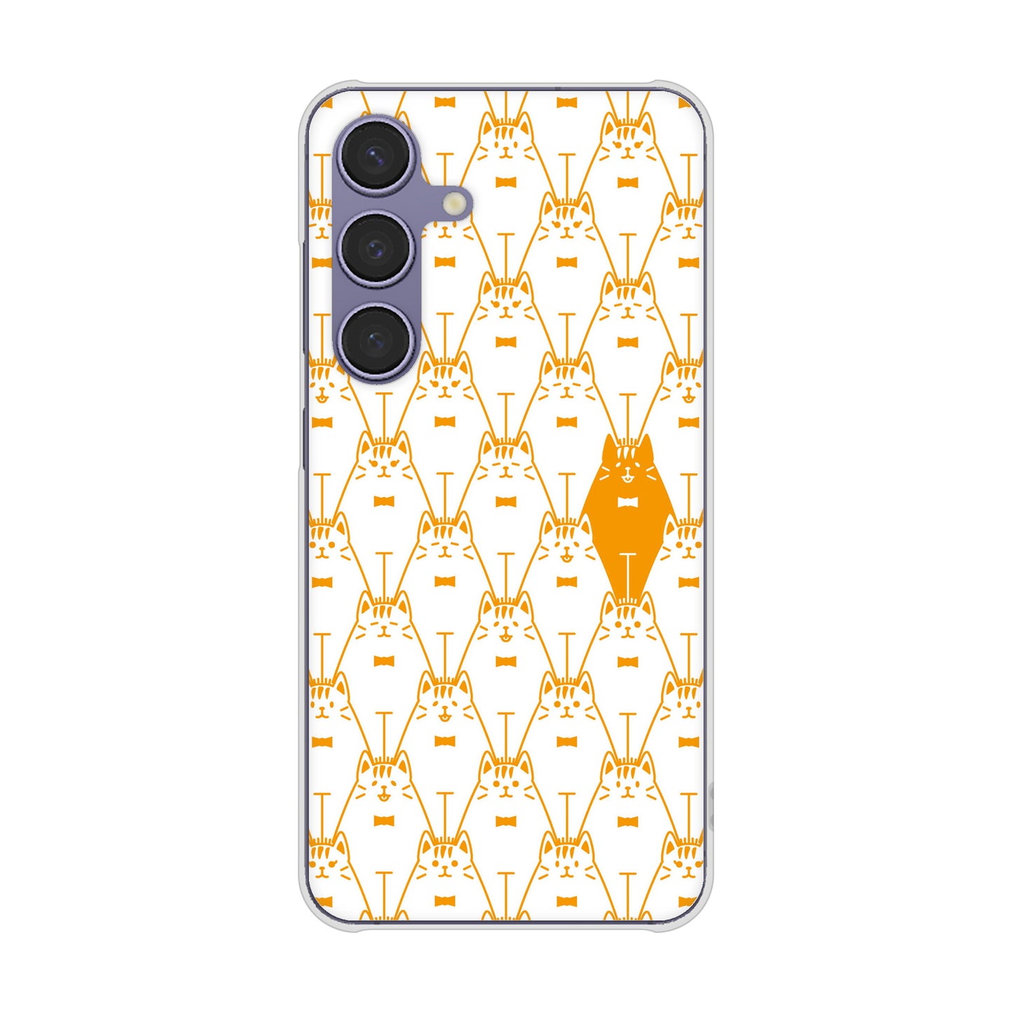 Galaxy S24 SCG25 au パターンアニマル ハードケース 背面印刷