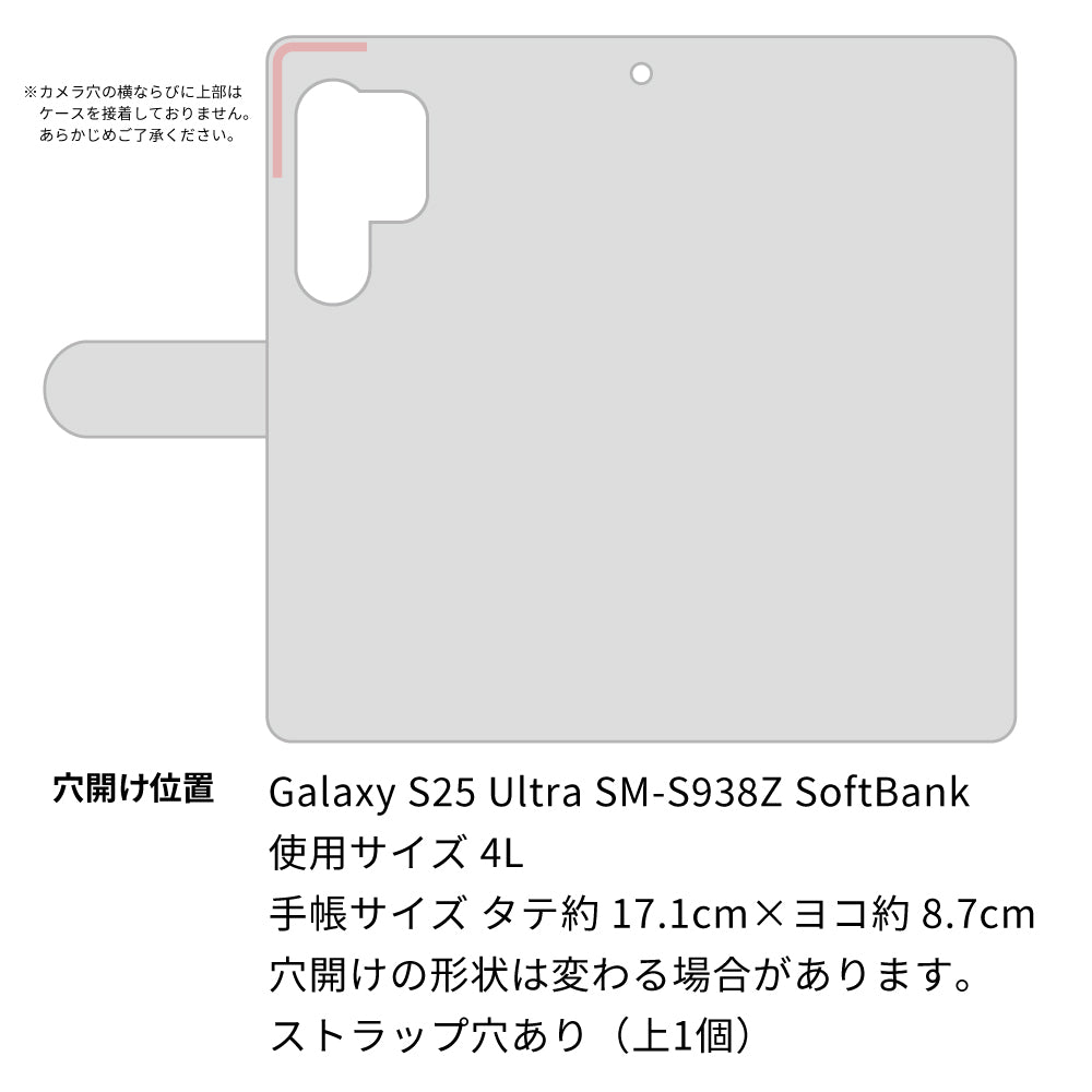 Galaxy S25 Ultra SM-S938Z SoftBank 国旗とベンガル 通常型 プリント手帳型ケース