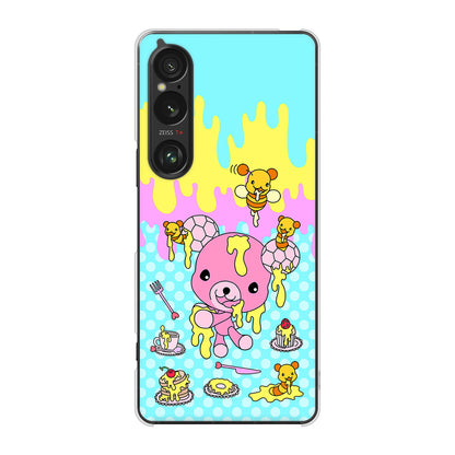 Xperia 1 VI SO-51E docomo むかいあぐる ハニベア ハードケース 背面印刷