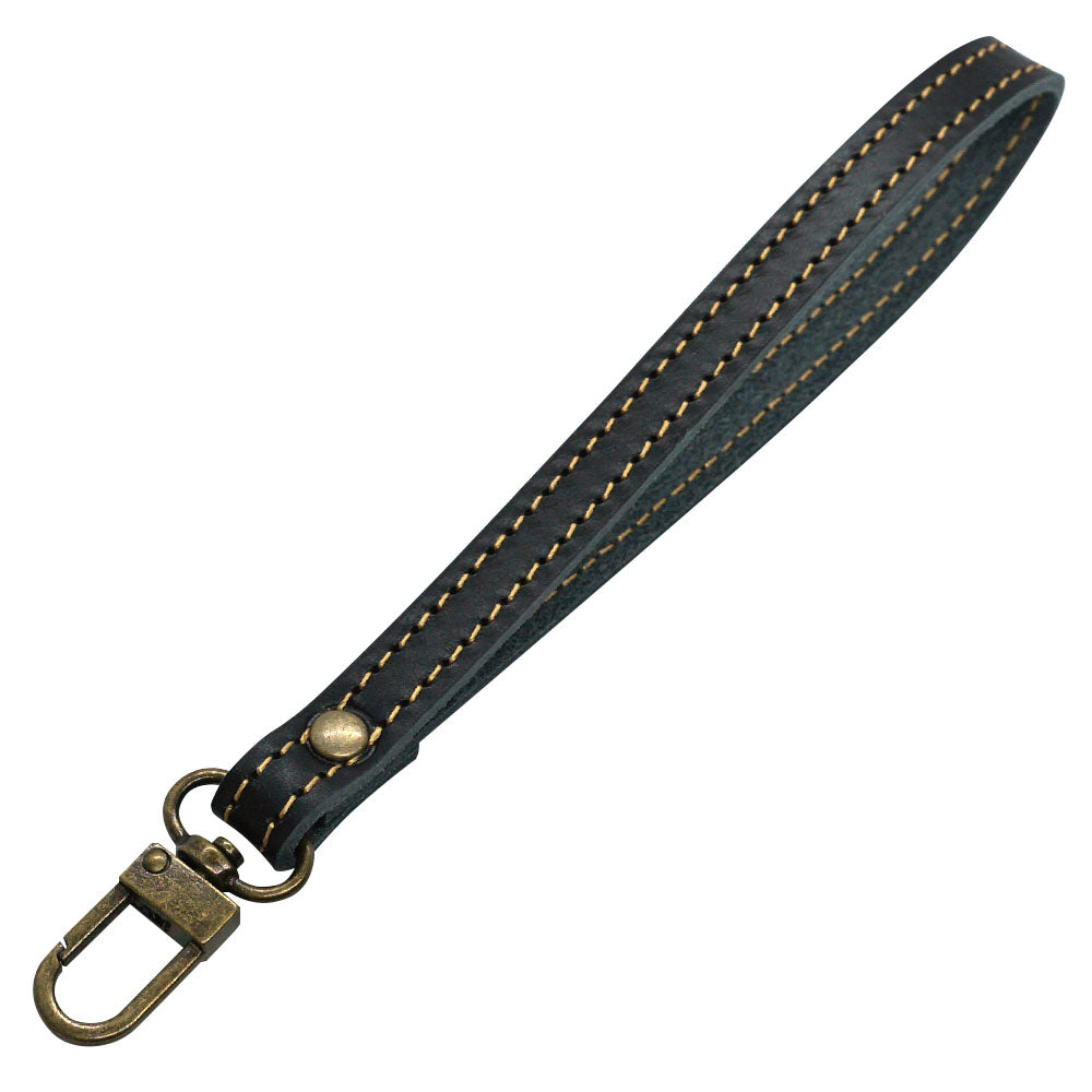 イタリアンレザー 本革 ハンドストラップ 約16cm