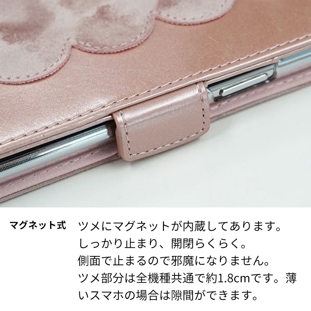 Google Pixel 11 スマホケース 手帳型 スエード風 ウェーブ ミラー付 スタンド付