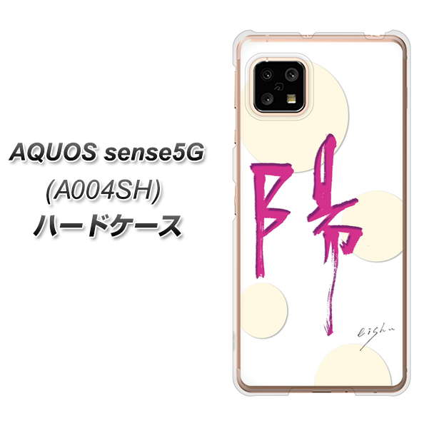AQUOS sense5G A004SH SoftBank OE833 陽 ハードケース 背面印刷